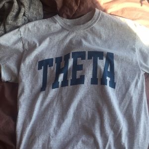 Grey sorority tee